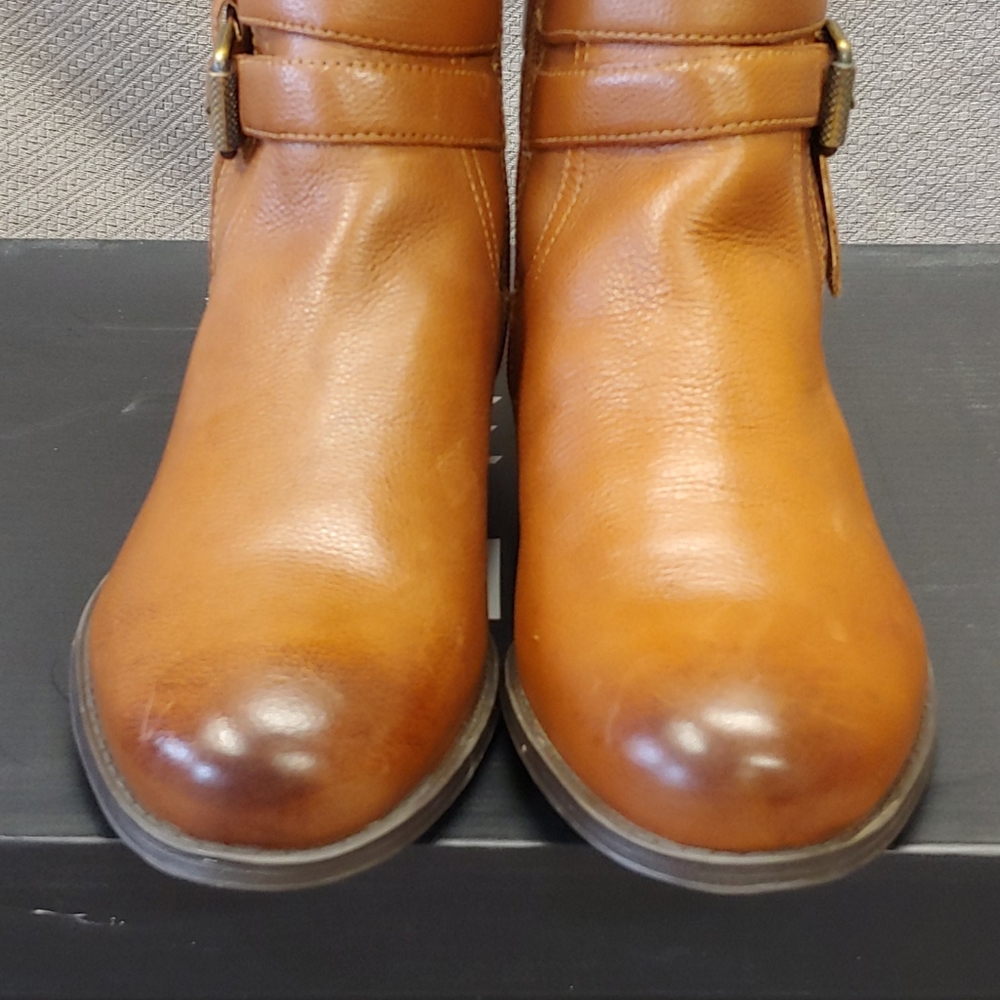 Naturalizer Jordan Leather Boot Banana Bread-12 - Picture 6 of 16